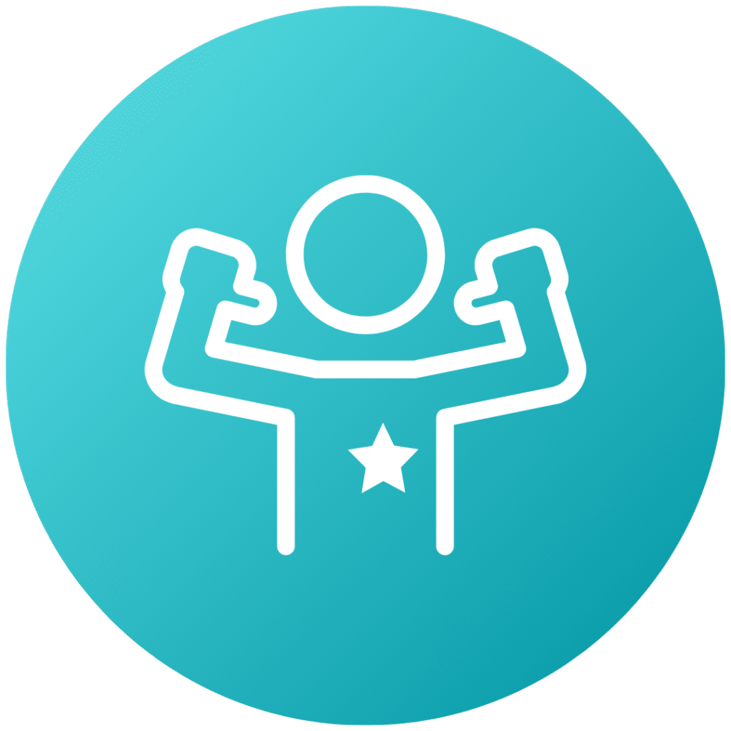 Confident person smiling to represent the confidence boost from professional teeth whitening at Modern Dental of Durham