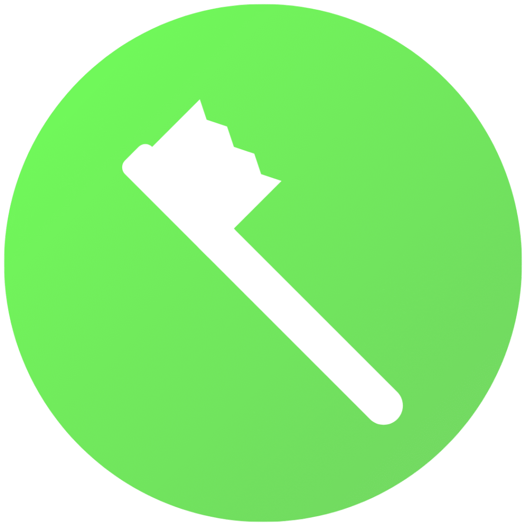 Toothbrush symbol representing general dentistry, preventive care, and routine dental cleaning services