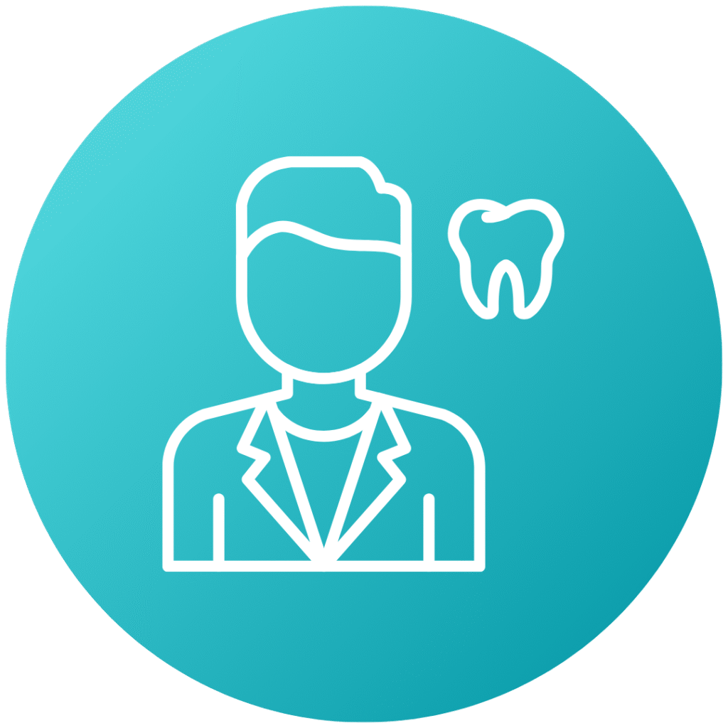 Dental professional providing safe and effective teeth whitening treatment at Modern Dental of Durham