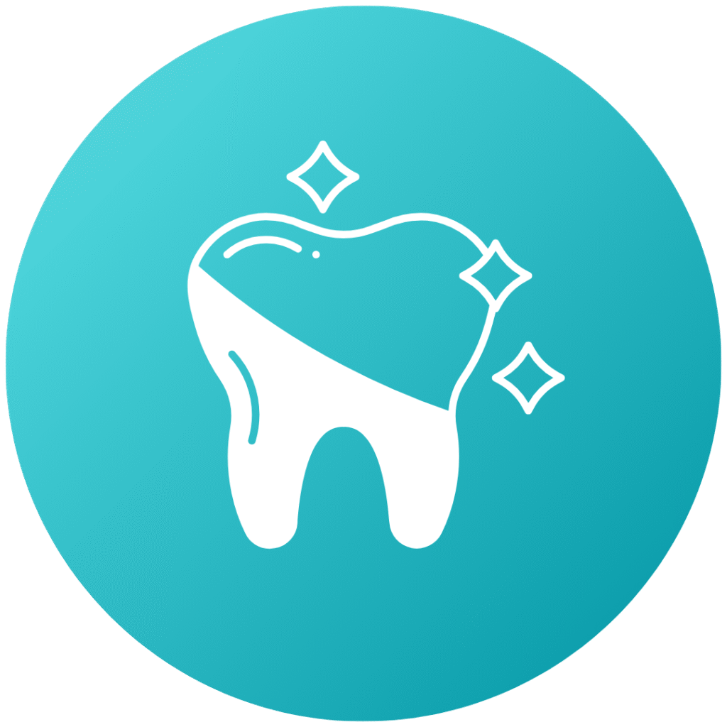 Sparkly white tooth symbolizing professional teeth whitening as part of cosmetic dentistry at Modern Dental of Durham