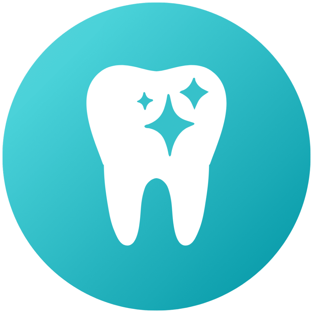 Sparkly clean tooth symbolizing general dentistry and healthy smiles at Modern Dental of Durham