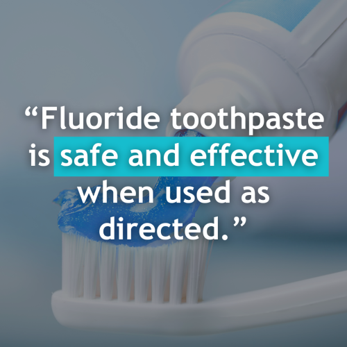 Fluoride toothpaste helps strengthen enamel and prevent cavities—keeping your smile healthy when used as directed.