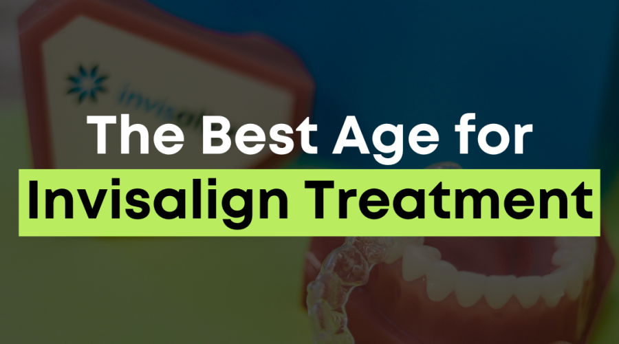 Clear Invisalign retainers displayed to represent the best age for Invisalign treatment
